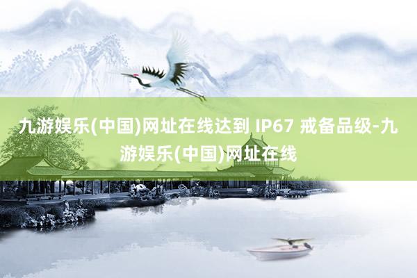 九游娱乐(中国)网址在线达到 IP67 戒备品级-九游娱乐(中国)网址在线